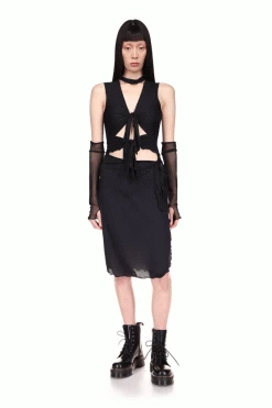 Anna Sui The Liisa Dress Black