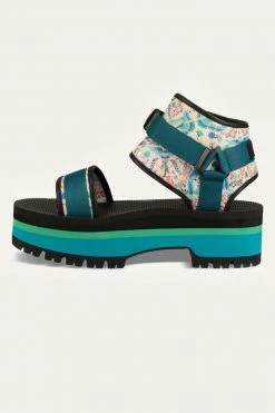 ACCESSORIES Teva X Anna Sui Indio Jewell In Deep Teal
