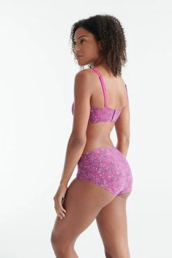 Anna Sui X Knix Posey Hedge Luxe V-Neck Padded Bra Knix X Anna Sui