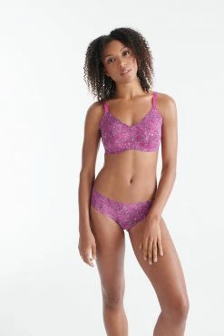 Anna Sui X Knix Posey Hedge Luxe V-Neck Padded Bra Knix X Anna Sui