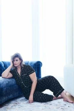 Anna Sui X Knix Boudoir Bouquet Sleep Top Knix X Anna Sui